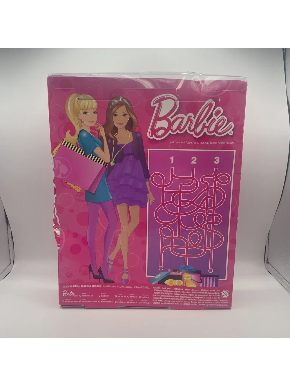2012 Barbie Fashion Doll - Hispanic Model TERESA with Extra Outfits N8820